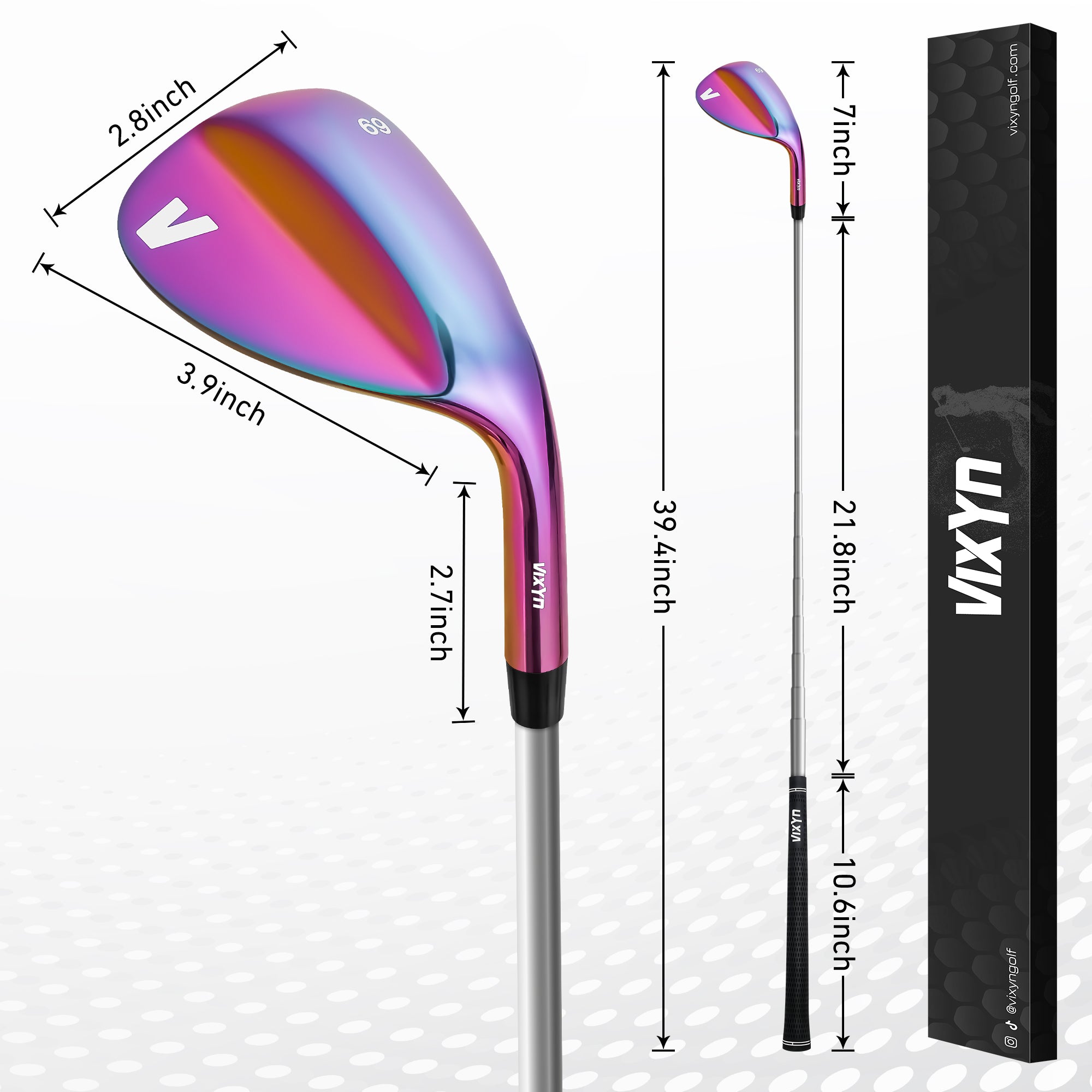 69 Degree Golf Wedge