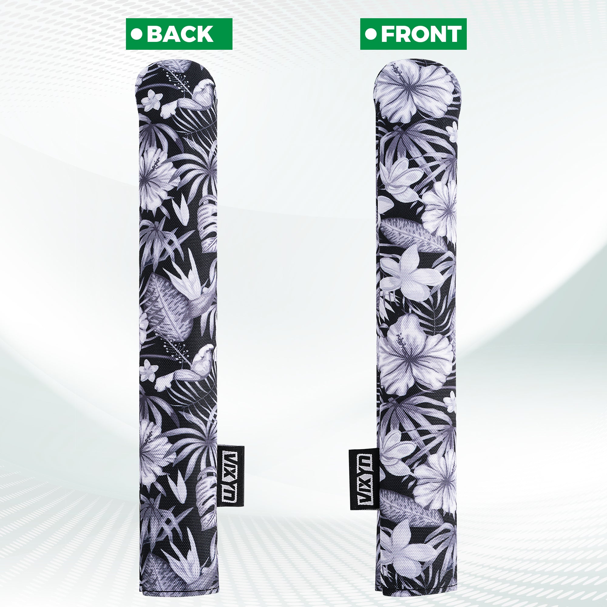 Black Floral Alignment Stick Cover