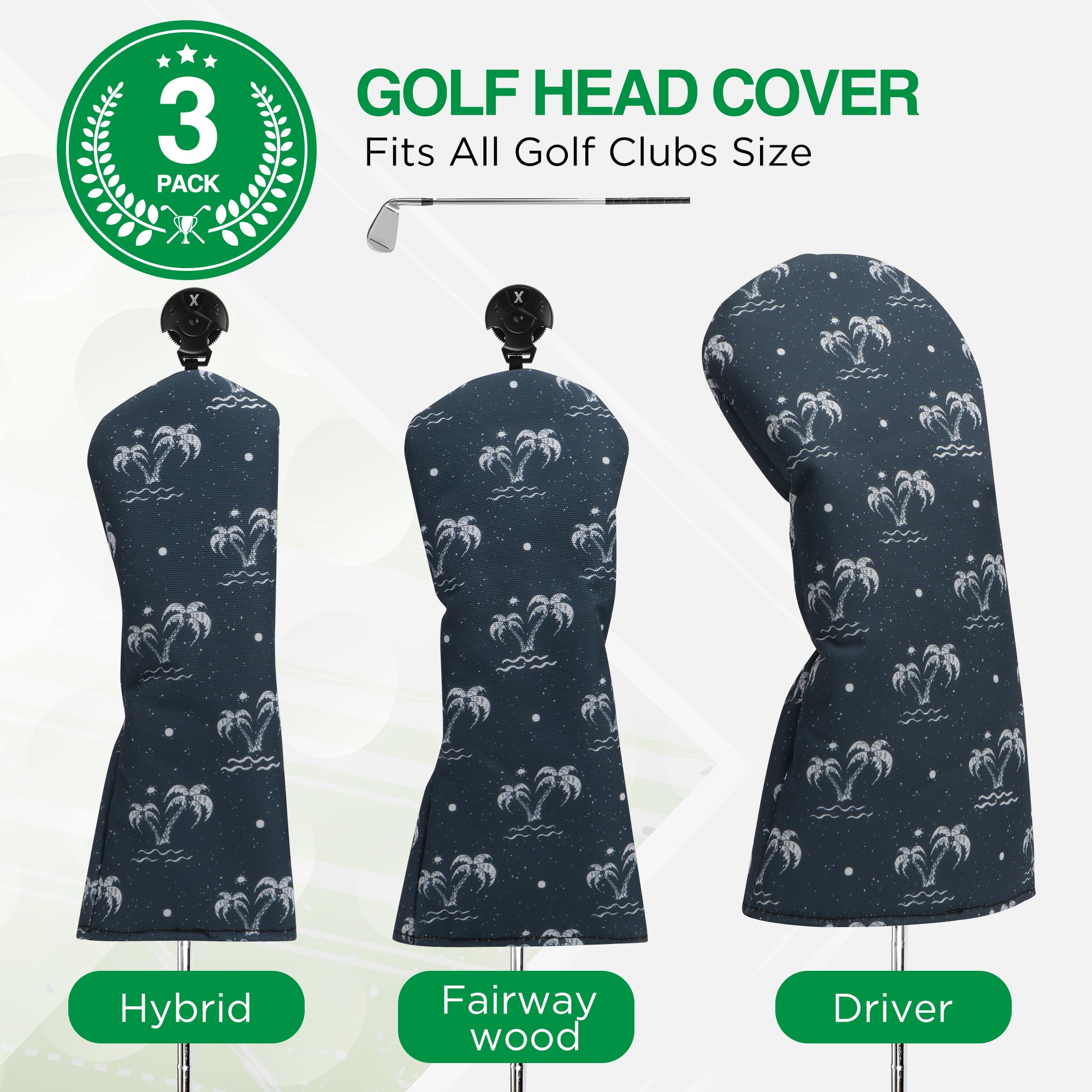 Palm Springs Headcover (Full Set) - 30% OFF