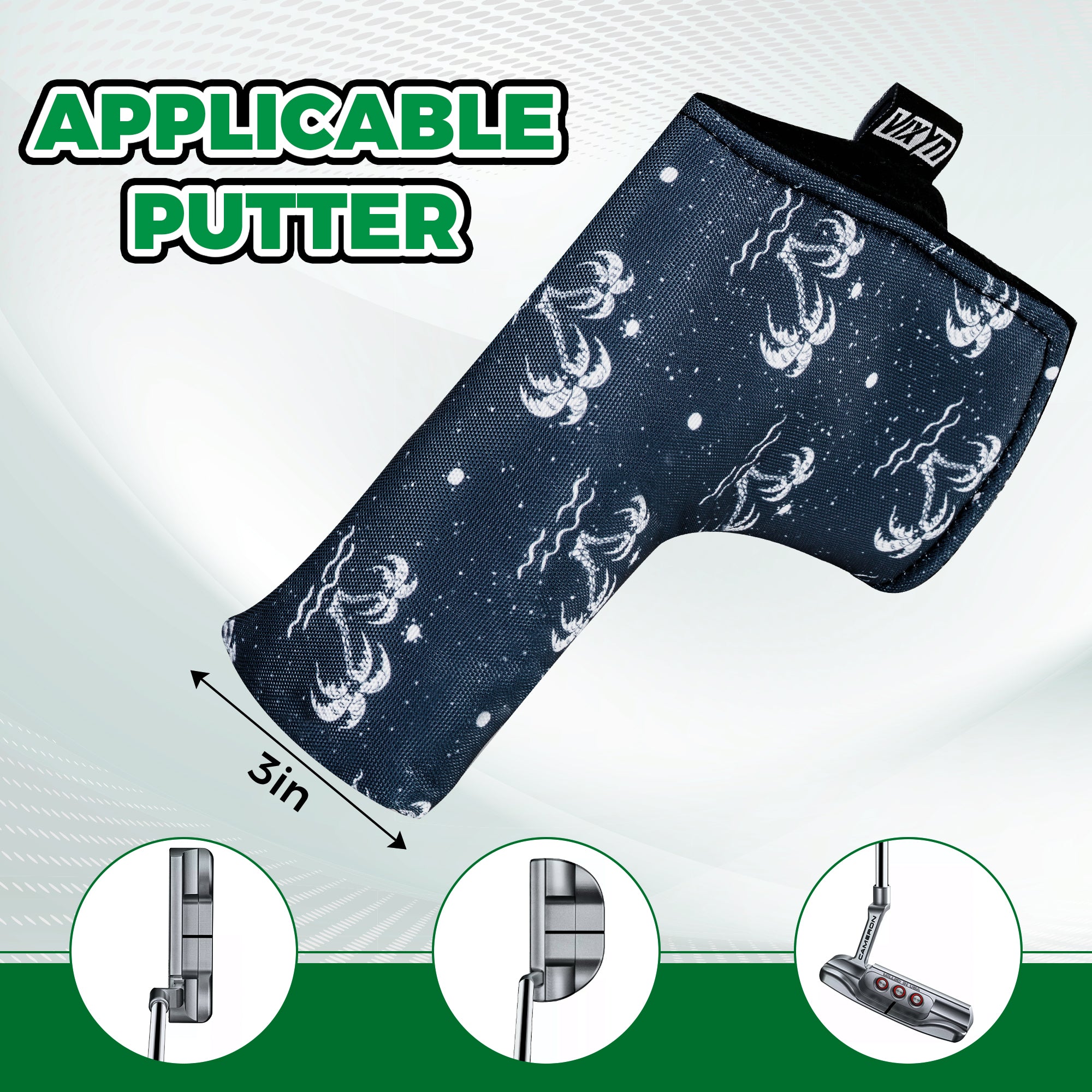 Palm Springs Blade Putter Cover