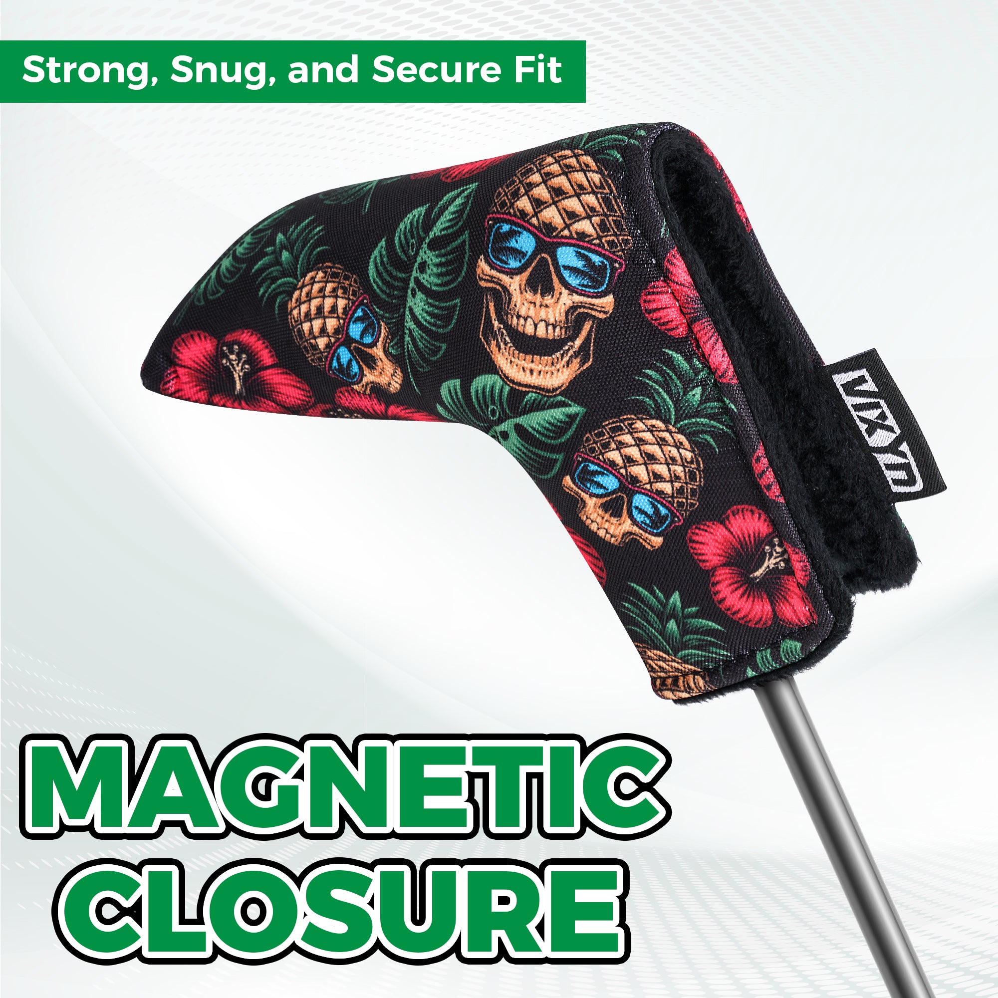 Pineapple Skull Blade Putter Cover