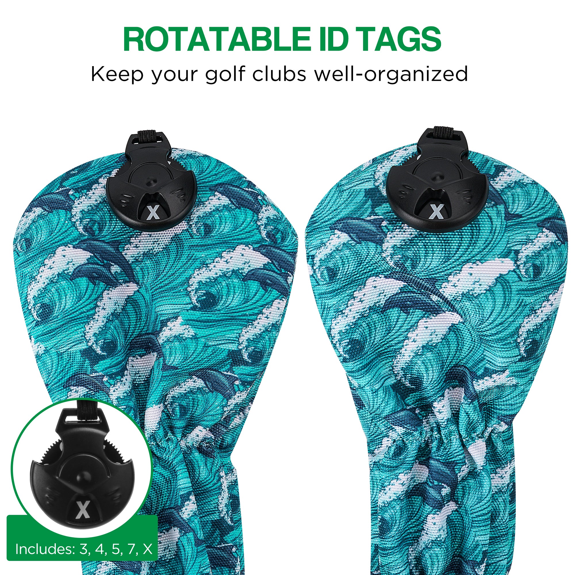 Dolphin Headcover (Full Set) - 30% OFF