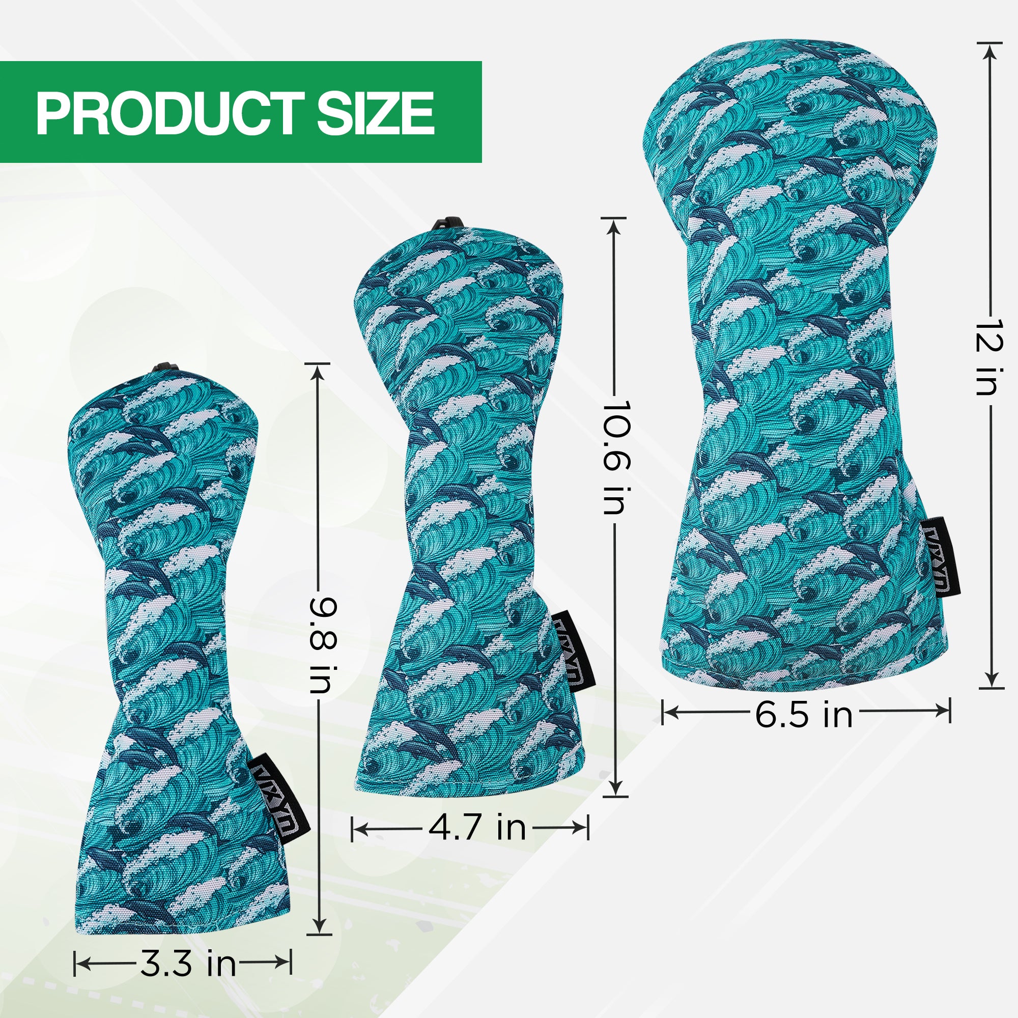 Dolphin Headcover (Full Set) - 30% OFF