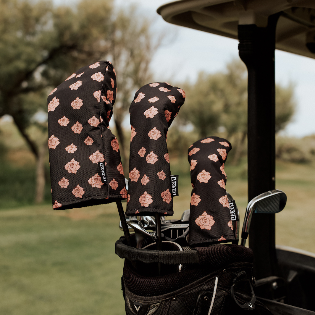 Coral Floral Headcover (Full Set) - 30% OFF